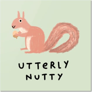 Utterly Nutty Posters and Art